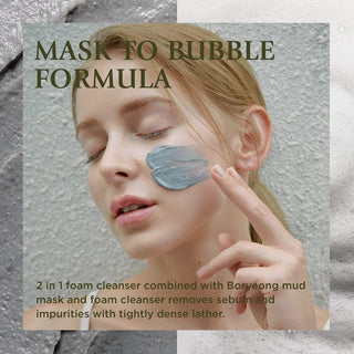 [BRMUD] RECOVERY MUD PACK TO FOAM CLEANSER 110ml - Diva Melody