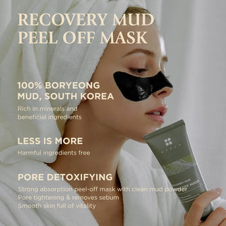 [BRMUD] Recovery Mud Peel Off Mask 110ml - Diva Melody