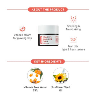 [ByWishtrend] Vitamin 75 Maximizing Cream 50 g - Diva Melody