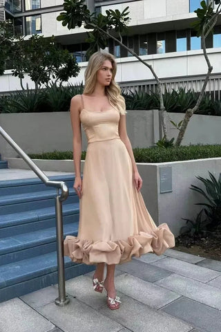 Casual Fashion Elegant Floral Slip Dress - Diva Melody