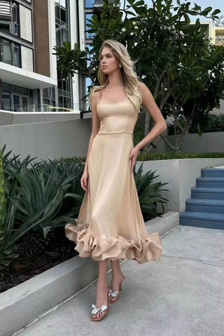 Casual Fashion Elegant Floral Slip Dress - Diva Melody