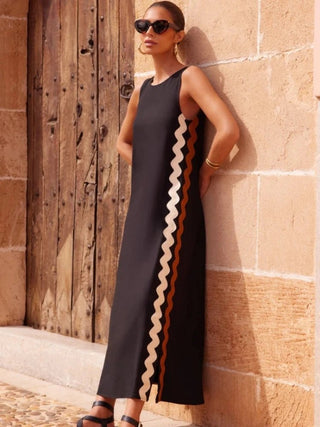 Casual for Summer Sleeveless Split Beach Dress - Diva Melody