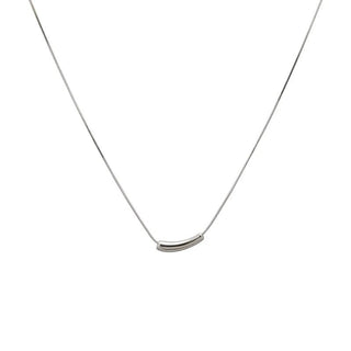 Casual Minimalism Curve Charms Snake Chain Necklaces - Diva Melody