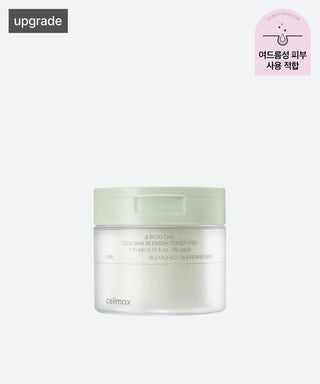 [celimax] Ji Woo Gae Cica BHA Blemish Toner Pad 60pad - Diva Melody