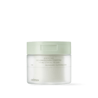 [celimax] Ji Woo Gae Cica BHA Blemish Toner Pad 60pad - Diva Melody