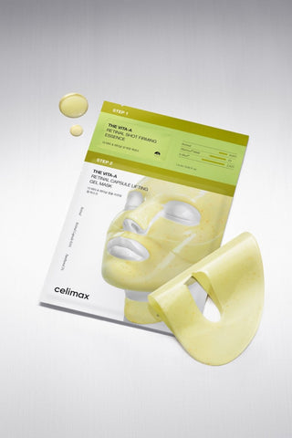 [celimax] The Vita-A Retinal Shot Tightening 2-Step Gel Mask 4ea - Diva Melody