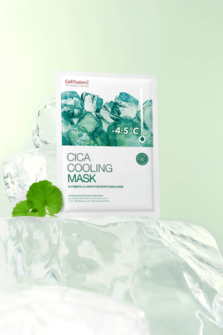 [CellFusionC] Cica Cooling Mask - 5 sheets - Diva Melody
