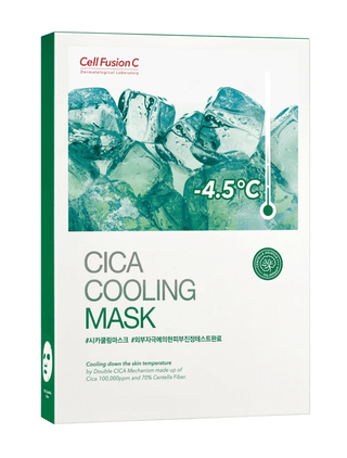 [CellFusionC] Cica Cooling Mask - 5 sheets - Diva Melody