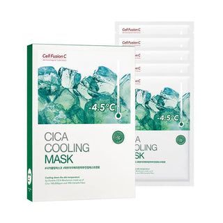 [CellFusionC] Cica Cooling Mask - 5 sheets - Diva Melody