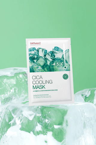 [CellFusionC] Cica Cooling Mask - 5 sheets - Diva Melody