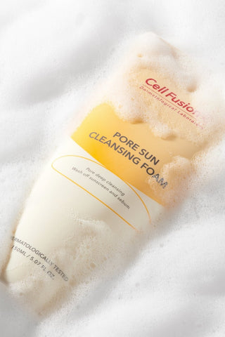 [CellfusionC] Pore Sun Cleansing Foam - 150ml - Diva Melody