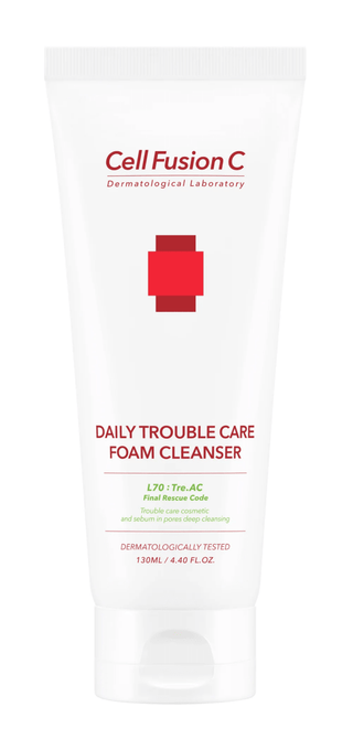[CellFusionC] TRE.AC Daily Trouble Care Foam Cleanser - 130ml - Diva Melody