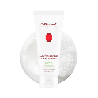 [CellFusionC] TRE.AC Daily Trouble Care Foam Cleanser - 130ml - Diva Melody