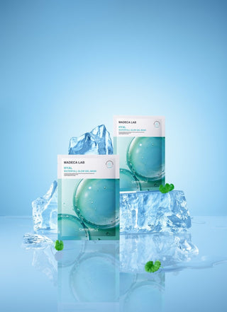 [Centellian24] Madeca Lab Hyal Waterfull Glow Gel Mask 5ea - Diva Melody