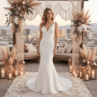 Chic Mermaid Bridal Gown - Diva Melody
