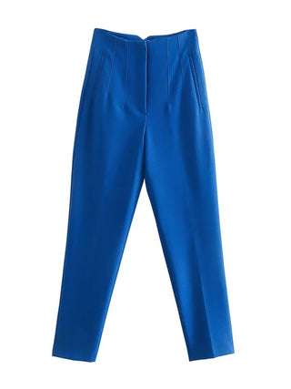 Chic Office Wear Pants Vintage Ankle Trousers - Diva Melody