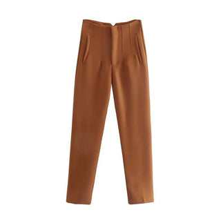 Chic Office Wear Pants Vintage Ankle Trousers - Diva Melody