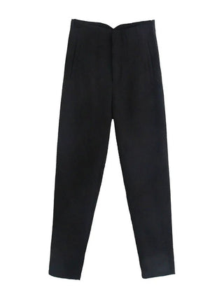 Chic Office Wear Pants Vintage Ankle Trousers - Diva Melody