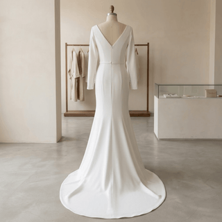 Chic Sheath Bridal Gown - Diva Melody