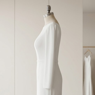 Chic Sheath Bridal Gown - Diva Melody