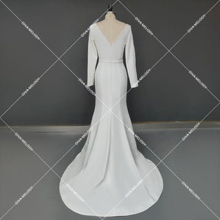 Chic Sheath Bridal Gown - Diva Melody