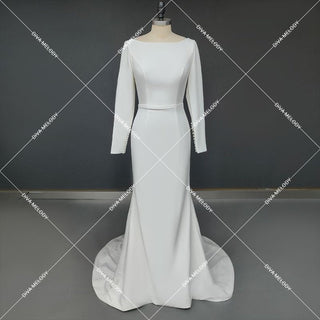 Chic Sheath Bridal Gown - Diva Melody