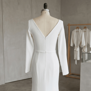 Chic Sheath Bridal Gown - Diva Melody