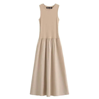 Chic Slim O - Neck Elegant Long Dress - Diva Melody