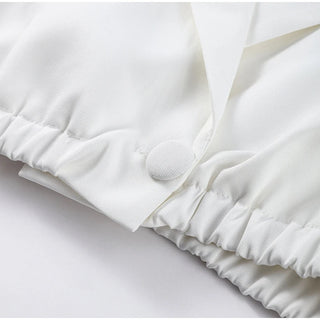 Chic Strapless Vest & Short Jacket Set - Diva Melody