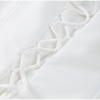 Chic Strapless Vest & Short Jacket Set - Diva Melody