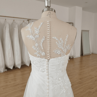 Classic Beading Wedding Dress - Diva Melody