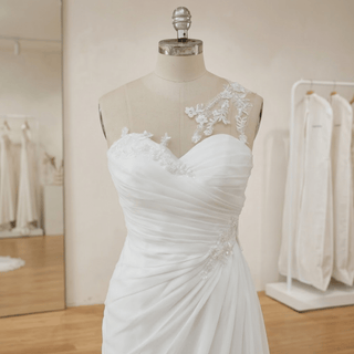 Classic Beading Wedding Dress - Diva Melody