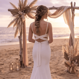 Classic Mermaid Wedding Dress - Diva Melody