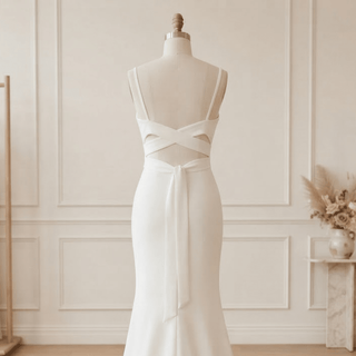 Classic Mermaid Wedding Dress - Diva Melody