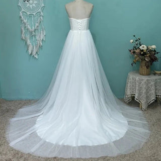 Classic Satin Wedding Dress - Diva Melody