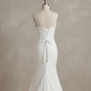 Classic Satin Wedding Dress - Diva Melody