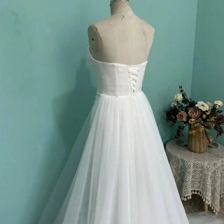 Classic Satin Wedding Dress - Diva Melody