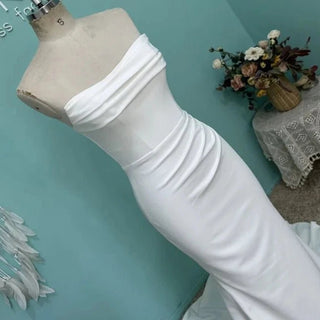 Classic Satin Wedding Dress - Diva Melody