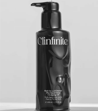 [Clinfinite] Black Salt & Charcoal Blackhead Deep Cleansing Oil 200ml - Diva Melody