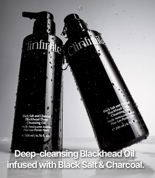 [Clinfinite] Black Salt & Charcoal Blackhead Deep Cleansing Oil 200ml - Diva Melody