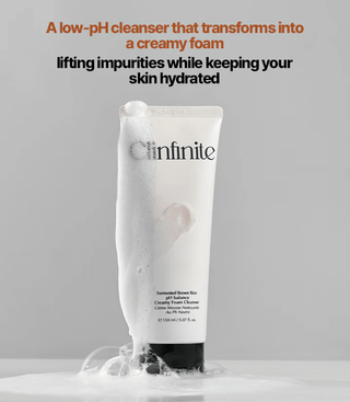 [Clinfinite] Fermented Rice Mild Acidic Creamy Foam Cleanser 150ml - Diva Melody
