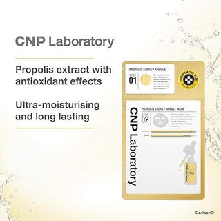 [CNP Laboratory] 2-Step Propolis Energy Active Ampule Mask (5 Sheets) - Diva Melody