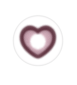 [cocoview] AXIAL FIXED Heart Ruri Pink 1month 0.00D 1ea/1Vial - Diva Melody