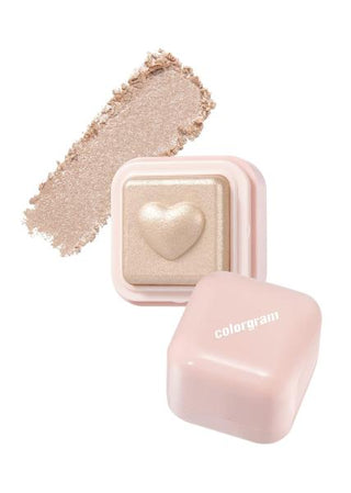 [Colorgram] Milk Bling Heartlighter 01 Peach Heart - Diva Melody