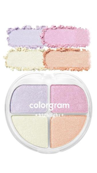[Colorgram] Tintory Highlighter Palette 01 Jelly Beam - Diva Melody