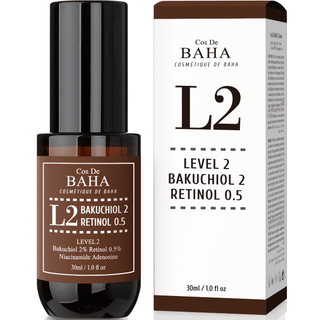 [CosDeBaha] L2 Bakuchiol 2% Retinol 0.5% Serum 30ml - Diva Melody