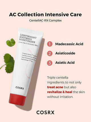 [Cosrx] AC Collection Lightweight Soothing Moisturizer 80ml - Diva Melody
