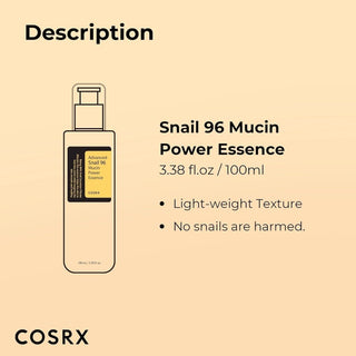 [Cosrx] Advanced Snail 96 Mucin Power Essence 100ml - Diva Melody