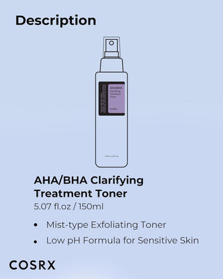 [Cosrx] AHA/BHA Clarifying Treatment Toner 150ml - Diva Melody