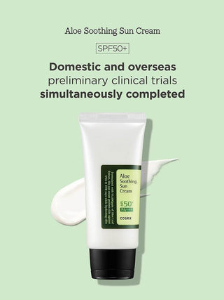 [Cosrx] Aloe Soothing Sun Cream SPF50+ PA+++ 50ml - Diva Melody